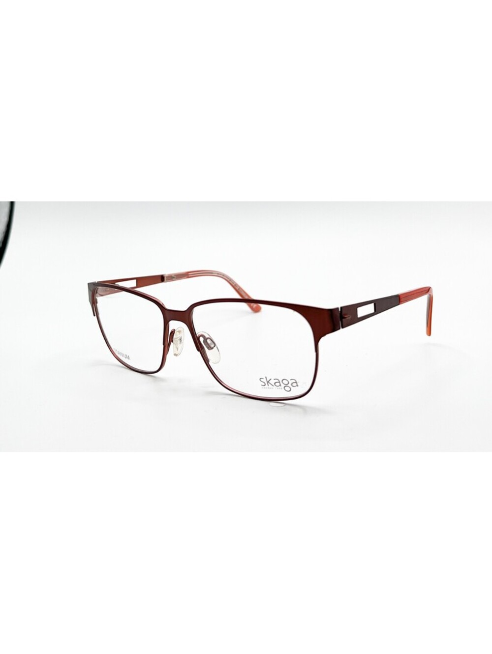Skaga 2504 Uija 5214 Brown Teal Inside Authentic Eyeglasses 55-14-135